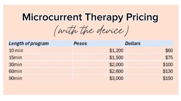 Microcurrent Therapy Pricing With The Device - Image 2